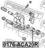 FEBEST 0176-ACA20R Piston, brake caliper